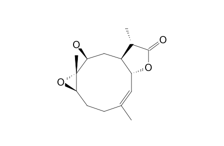 9-BETA-HYDROXY-1-BETA,10-ALPHA-EPOXY-GERMACR-10(14)-EN-6-BETA,11-BETA-H-12,6-OLIDE