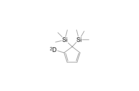 5,5-bis-trimethylsilanyl-cyclopenta-1,3-diene