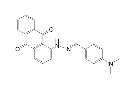 1-{[p-(DIMETHYLAMINO)BENZYLIDENE]HYDRAZINO}ANTHRAQUINONE