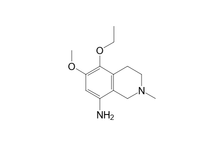 5-Ethoxy-6-methoxy-2-methyl-1,2,3,4-tetrahydroisoquinolin-8-amine