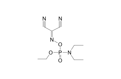 ETHOXY-N,N-DIETHYLAMIDOPHOSPHORYLOXYIMINOMALONONITRILE