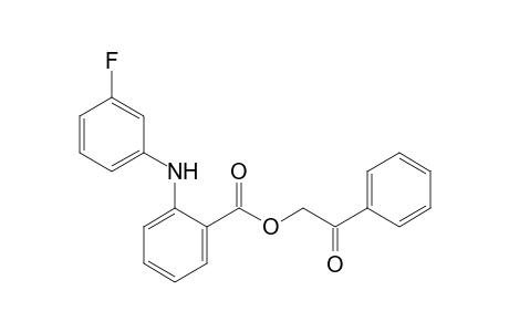 N-(m-fluoropheny)anthranilic acid, phenacyl ester