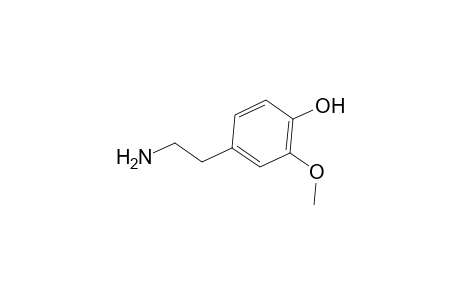 3-Methoxy-4-hydroxyphenethylamine