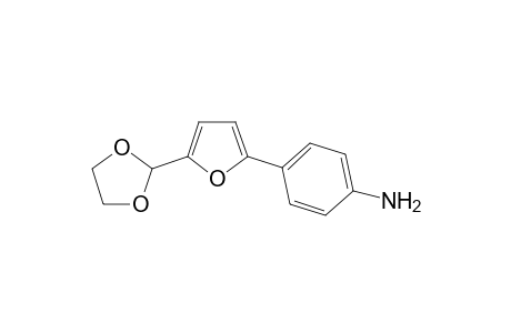 4-(5-(1,3-Dioxolan-2-yl)furan-2-yl)benzenamine