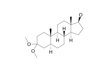 5α-Androstan-17β-ol-3-one dimethylketal