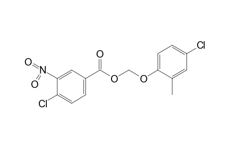 4-chloro-3-nitrobenzoic acid, [(4-chloro-o-tolyl)oxy]methyl ester