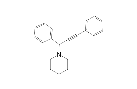 1-(1,3-diphenylprop-2-ynyl)piperidine