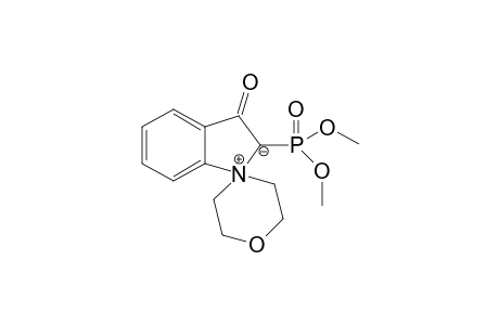 2-Dimethylphosphono-3-oxo-1-spiromorpholinoindolinium