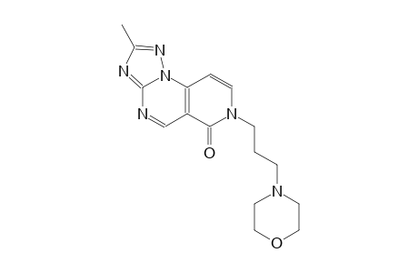 pyrido[3,4-e][1,2,4]triazolo[1,5-a]pyrimidin-6(7H)-one, 2-methyl-7-[3-(4-morpholinyl)propyl]-