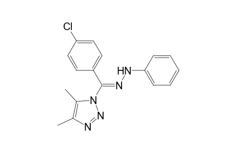 1-(PARA-CHLOROBENZOYL)-(4,5-DIMETHYL-1H-1,2,3-TRIAZOLE)-PHENYLHYDRAZINE