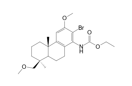 Ethyl N-(13-bromo-12,19-dimethoxypodocarpa-8,11,13-trien-14-yl)carbamate