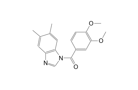 1-(3,4-dimethoxybenzoyl)-5,6-dimethyl-1H-benzimidazole