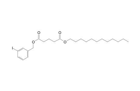 Glutaric acid, dodecyl 3-iodobenzyl ester