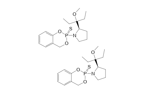 2-[2'-(1''-ETHYL-1''-METHOXYPROPYL)-PYRROLIDINE-1'-YL]-4H-1,3,2-BENZODIOXAPHOSPHORIN-2-SULFIDE;MIXTURE