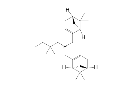 Bis[(1S,5S)-(6,6-dimethylbicyclo[3.1.1]hept-2-en-2-yl)methyl]-2,2-dimethylbutylphosphane