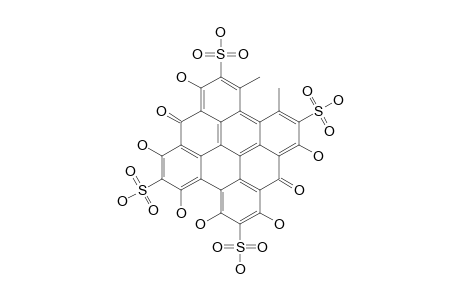 HYPERICIN-2,5,9,12-TETRA-SULFONIC-ACID