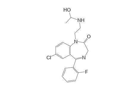 Flurazepam-M (deethyl-HO-) MS2