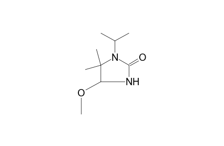 5,5-dimethyl-1-isopropyl-4-methoxy-2-imidazolidine
