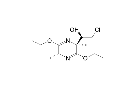 (3R,6S,1'S)-3-(1-HYDROXY-2-CHLOROETHYL)-3,6-DIHYDRO-3,6-DIMETHYL-2,5-DIETHOXYPYRAZIN