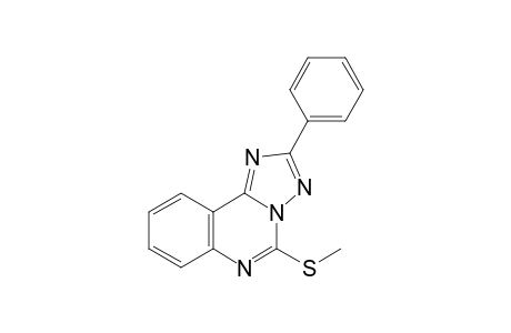 5-(methylsulfanyl)-2-phenyl[1,2,4]triazolo[1,5-c]quinazoline