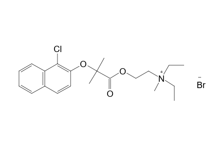 diethyl(2-hydroxyethyl)methylammnoium bromide, 2-[(1-chloro-2-naphthyl)oxy]-2-methylpropionate