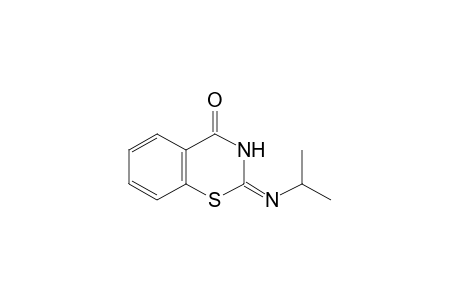 2,3-dihydro-2-(isopropylimino)-4H-1,3-benzothiazin-4-one