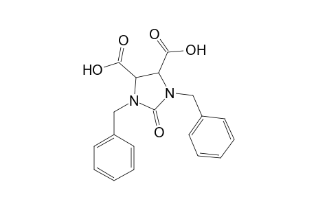 4,5-Imidazolidinedicarboxylic acid, 2-oxo-1,3-bis(phenylmethyl)-