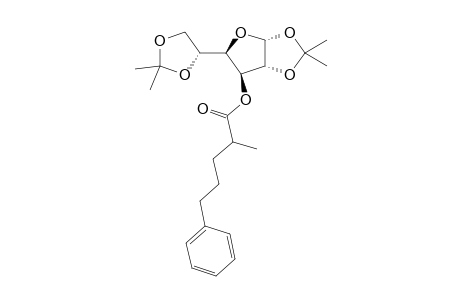 (1,2;5,6-di-o-Isopropylidene-.alpha.,D-glucofuranose-3-o-yl) 2-methyl-5-phenylpentanoate