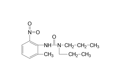 1,1-dipropyl-3-(6-nitro-o-tolyl)urea