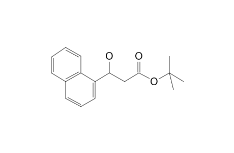 Propanoic acid, 3-hydroxy-3-(1-naphthyl)-, t-butyl ester