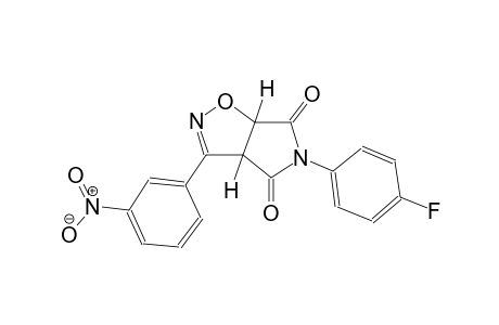 (3aR,6aS)-5-(4-fluorophenyl)-3-(3-nitrophenyl)-3aH-pyrrolo[3,4-d]isoxazole-4,6(5H,6aH)-dione