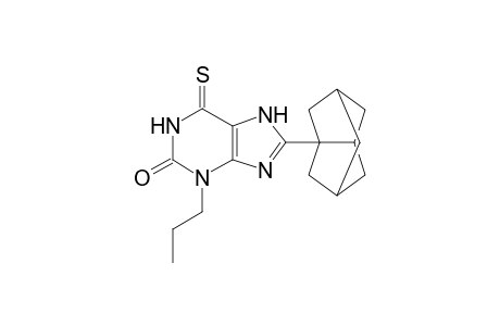 8-(3-Noradamantyl)-3-propyl-6-thioxanthine