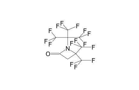 1-PERFLUORO-TERT-BUTYL-4,4-BIS(TRIFLUOROMETHYL)AZETIDINONE-2