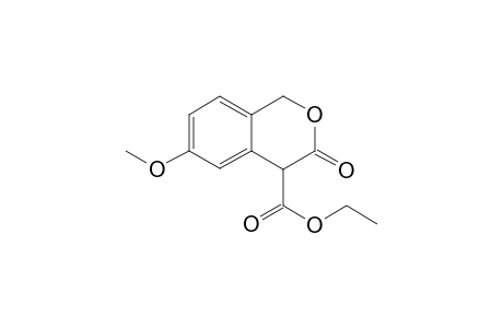 Ethyl 6-metoxy-3-oxochromane-4-carboxylate