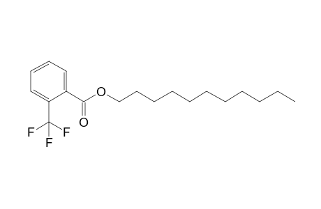 2-(Trifluoromethyl)benzoic acid. undecyl ester