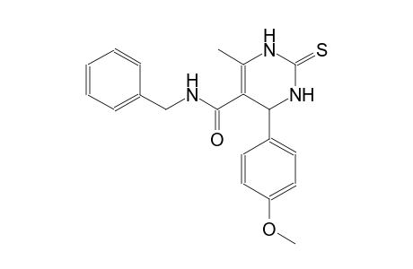 N-benzyl-4-(4-methoxyphenyl)-6-methyl-2-thioxo-1,2,3,4-tetrahydro-5-pyrimidinecarboxamide