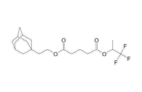 Glutaric acid, 2-(adamant-1-yl)ethyl 1,1,1-trifluoroprop-2-yl ester