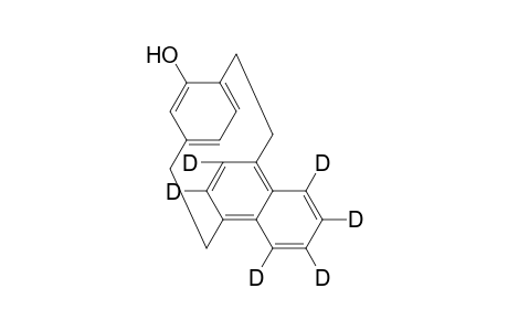 syn-4-Hydroxy-12,13,16,17,18,19-hexadeuterio[2.2](1,4)naphthalenoparacyclophane