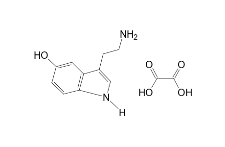 3-(2-AMINOETHYL)INDOL-5-OL, OXALATE (1:1) (SALT)