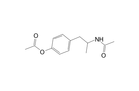 4-[2-(Acetylamino)propyl]phenyl acetate