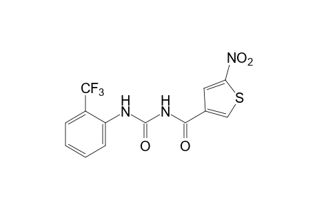 1-(5-Nitro-3-thenoyl)-3-(alpha,alpha,alpha-trifluoro-o-tolyl)urea