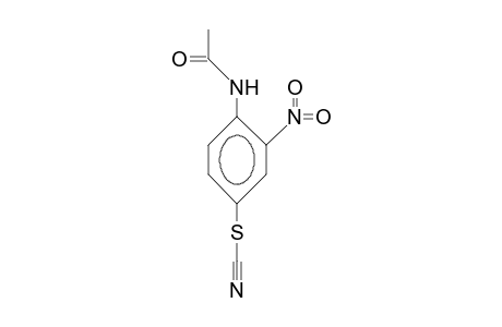 Thiocyanic acid, 4-acetamido-3-nitrophenyl ester