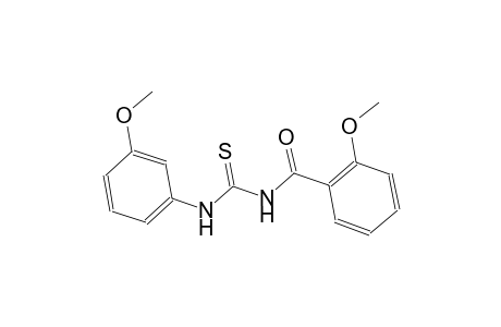 N-(2-methoxybenzoyl)-N'-(3-methoxyphenyl)thiourea