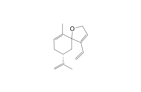 (9R)-9-isopropenyl-6-methyl-4-vinyl-1-oxaspiro[4.5]deca-3,6-diene