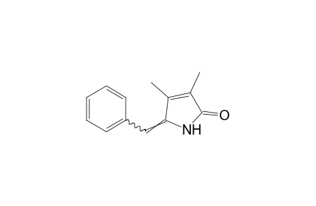5-benzylidene-3,4-dimethyl-3-pyrrolin-2-one