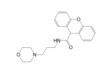 N-[3-(4-morpholinyl)propyl]-9H-xanthene-9-carboxamide