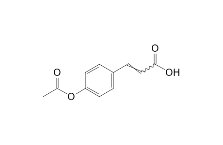 CINNAMIC ACID, P-ACETOXY-,