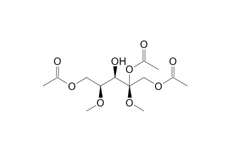 1,4,5-tri-O-acetyl-2,4-di-O-methylxylitol