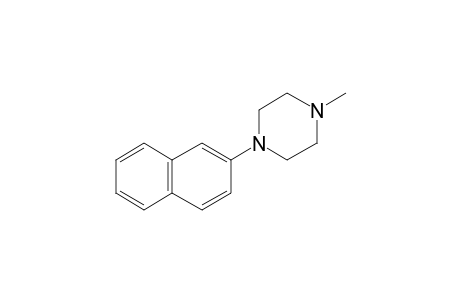 1-(2-Naphthyl)piperazine, N-methyl-