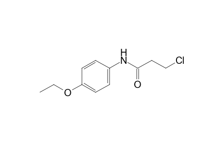 3-chloro-p-propionophenetidide